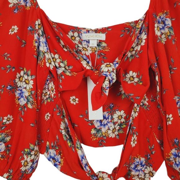 Yumi Kim Mi Amor Tie Front Top - Picture 4 of 7